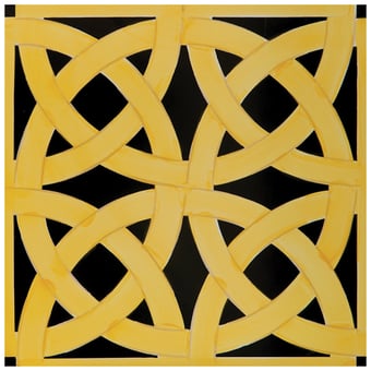 Brigitte Tile Giallo, Nero Francesco De Maio