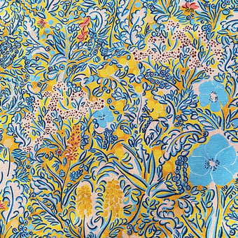Tessuto Douce Yellow Claire de Quénetain