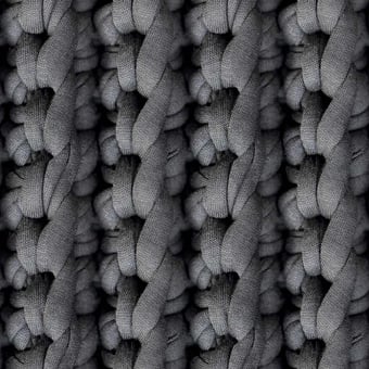 Nœuds Wallpaper Noir Curious Collections