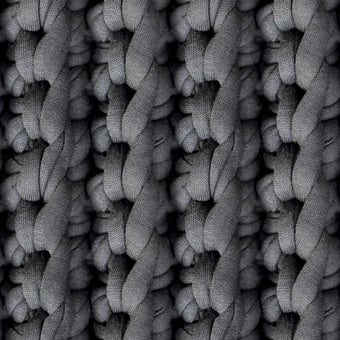 Papier peint Nœuds Noir Curious Collections