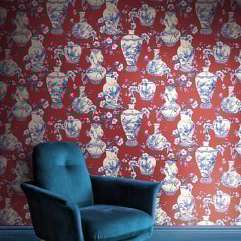 Kintsugi Pot Wallpaper Pomme JV Italian Living