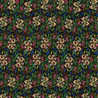 Panoramatapete Flower Faith 230x294 cm - 3 lés Maison Images d'Epinal