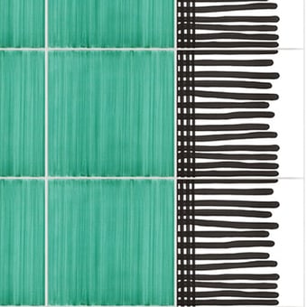Tapis Carreaux Ceramique Carpet Simple 2 Giallo Francesco De Maio