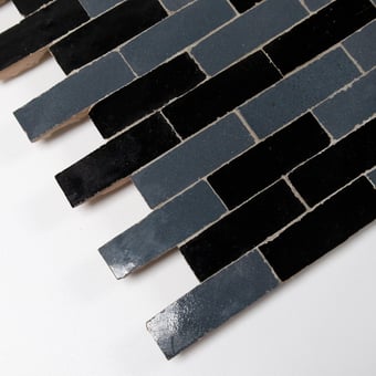 Zellige Briquette Gris De Tegel