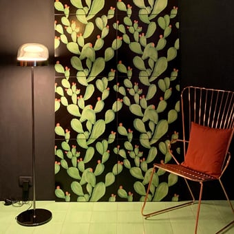Cactus Nero Tile Nero Francesco De Maio
