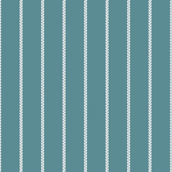 Petal Stripe Wallpaper Canard Farrow and Ball