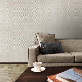 Polka Square Wallpaper Beige Farrow and Ball