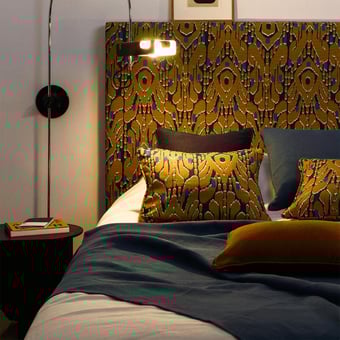 Tissu Ikati Naturel Lelièvre