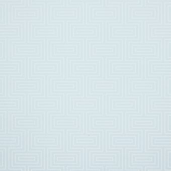 Papel pintado Broadway Metallic Silver/White Thibaut