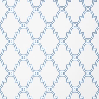 Carta da parati Stanbury Trellis Pearl Thibaut