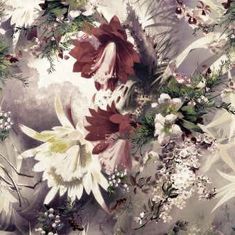 Tela Flower Power Outdoor Pastel Jean Paul Gaultier