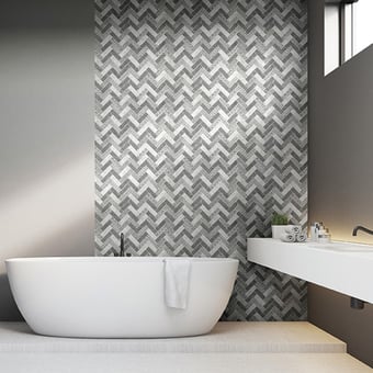 Mosaïque Chevron Grey Boxer