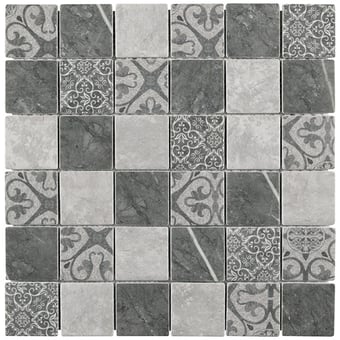 Mosaico Ethnic Grey Boxer