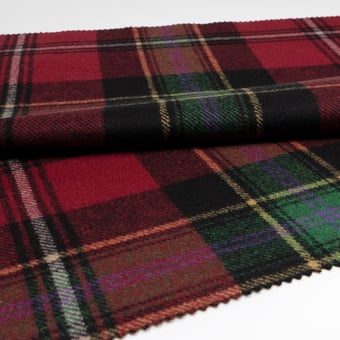 Tessuto Dunmore plaid Currant Ralph Lauren