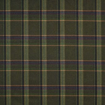 Stoff Sommerset Plaid Loden Ralph Lauren