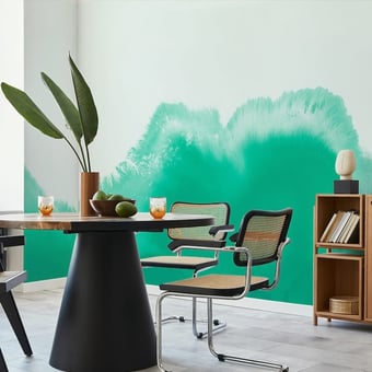 Papier peint panoramique Coral Reefs Amber Coordonné