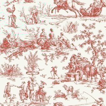 Papel pintado Bucolic Toile Sky Coordonné