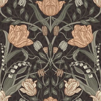 Filippa Wallpaper Beige Midbec