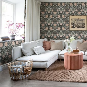 Filippa Wallpaper Beige Midbec