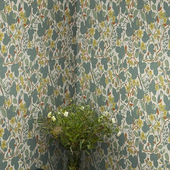 Ewald Wallpaper Green Midbec