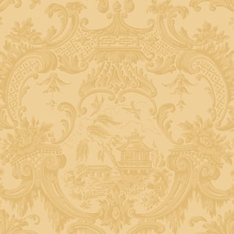 Chippendale China Wallpaper Beige Cole and Son