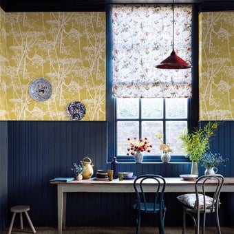 Papel pintado Cow Parsley Restyled Café Cole and Son