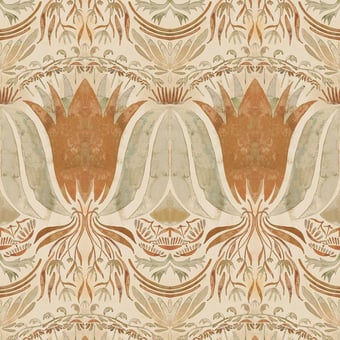 Palau Wallpaper Camel Tres Tintas Barcelona
