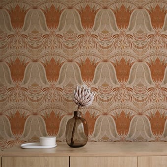 Palau Wallpaper Camel Tres Tintas Barcelona