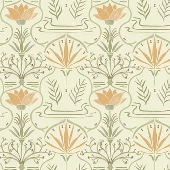 Voysey Wallpaper Méditerrannée Tres Tintas Barcelona