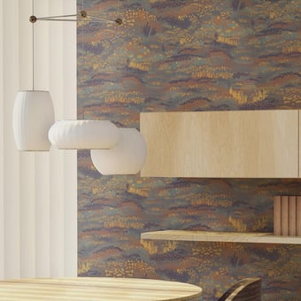 Camp Blau Wallpaper Printemps Tres Tintas Barcelona