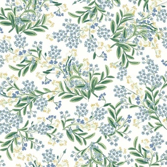 Cornflower Wallpaper White Rifle Paper Co.