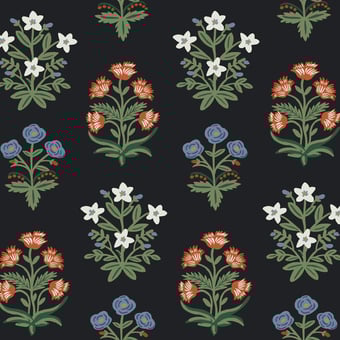 Papel pintado Mughal Rose Indigo Rifle Paper Co.