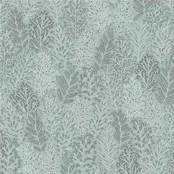 Leafy Wallpaper Jade Masureel