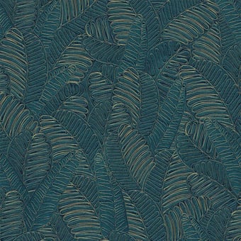 Phaedra Wallpaper Lagoon Masureel