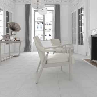 Piuma Tile Bianco Petracer's