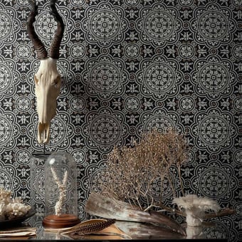 Piccadilly Wallpaper Cérulé Cole and Son