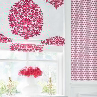 Papel pintado Denver Green and Blue Thibaut