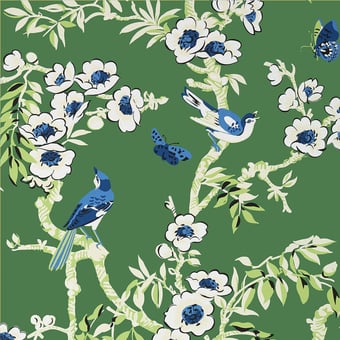 Papel pintado Yukio Yellow Thibaut