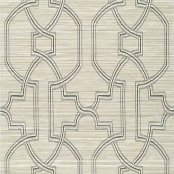 Papel pintado Promenade Beige Thibaut