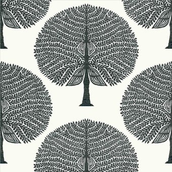 Papel pintado Mulberry Tree Spa Blue Thibaut