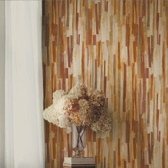 Penelope Wallpaper Ocher Code