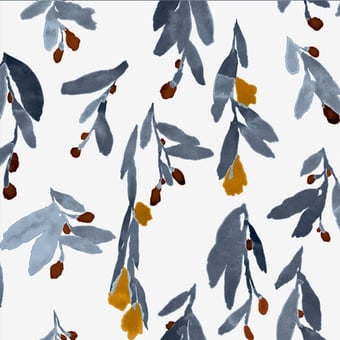 Pieni Hyhma Wallpaper Marine Marimekko