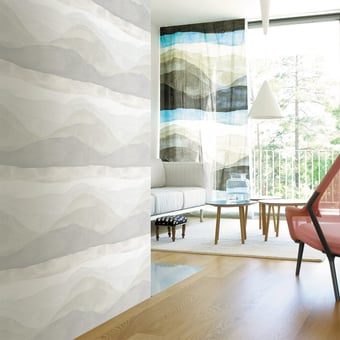 Joiku Wallpaper Grey Marimekko