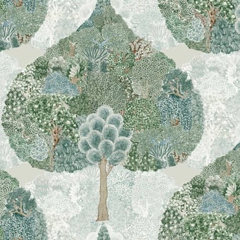Mystic Forest Wallpaper Green/Teal York Wallcoverings