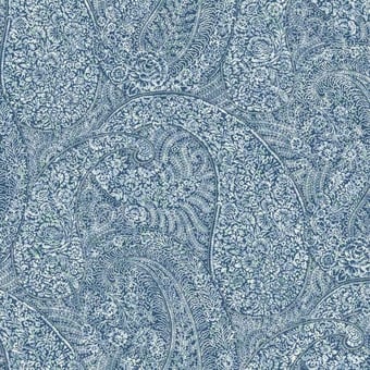 Kashmir Dreams Paisley Wallpaper Red York Wallcoverings