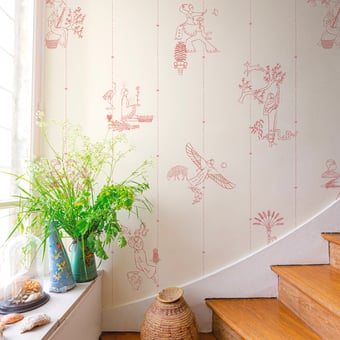 Papel pintado mural panorámico Eden Ivoire Bien Fait