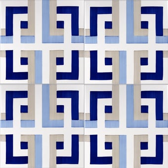 Carreau Bauhaus Tortora Tipo 14 Artistico Tipo 14 Mavi Ceramica