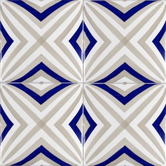 Bauhaus Tortora Tipo 2 Tile Artistico Tipo 2 Mavi Ceramica