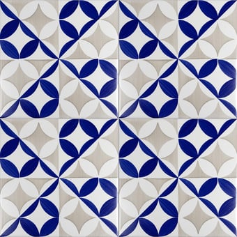Bauhaus Tortora Tipo 4 Tile Artistico Tipo 4 Mavi Ceramica