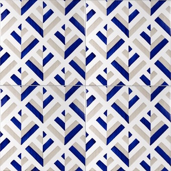 Carreau Bauhaus Tortora Tipo 9 Artistico Tipo 9 Mavi Ceramica